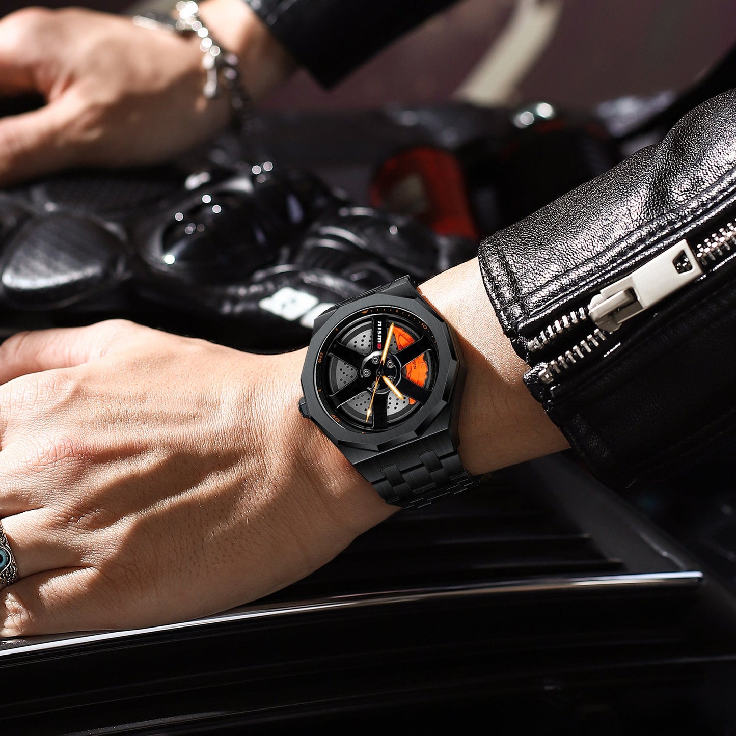 Nismo GTR Gyro Brushed Steel Strap