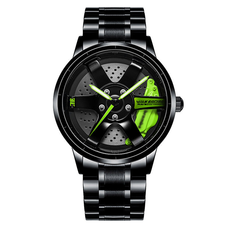 JDM TE-37 Gyro Green Caliber