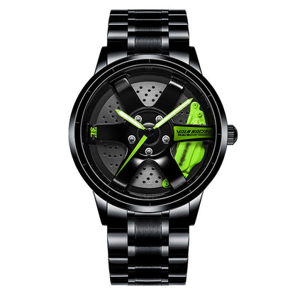 JDM TE-37 Gyro Green Caliber