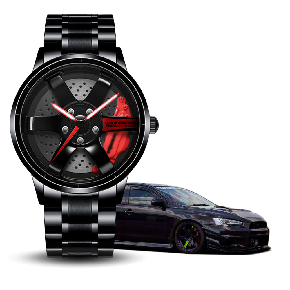 JDM TE-37 Gyro Red Caliber