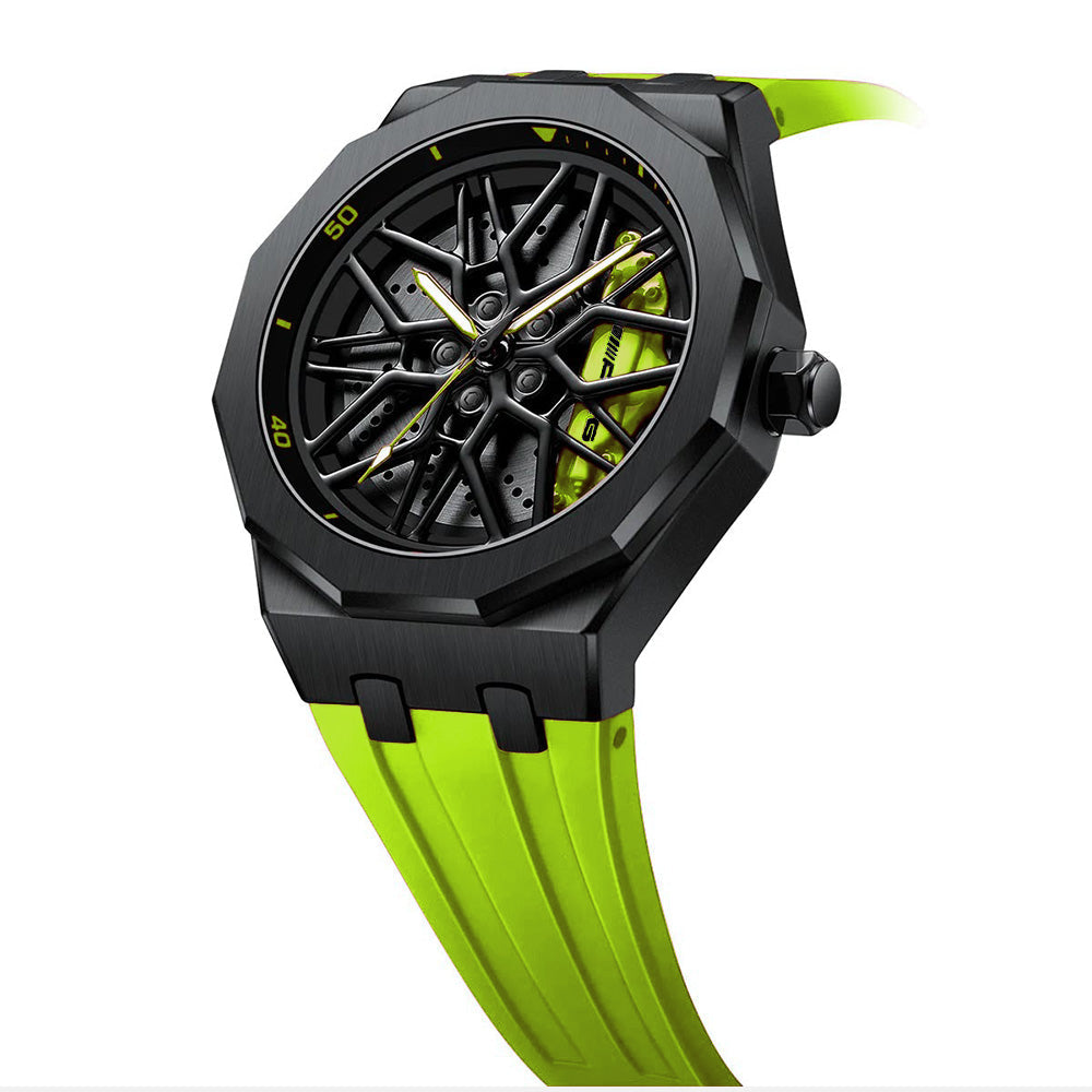 Petronas AMG G55 Gyro Green Caliber/Green Rubber Strap