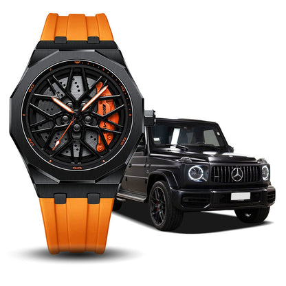 Petronas AMG G55 Gyro Orange Caliber/Orange Rubber Strap