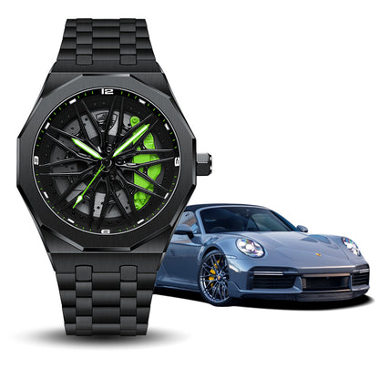 Weissach Boxster Coupe 992 Gyro Brushed Steel