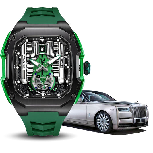 V12 Phantom Green Engine