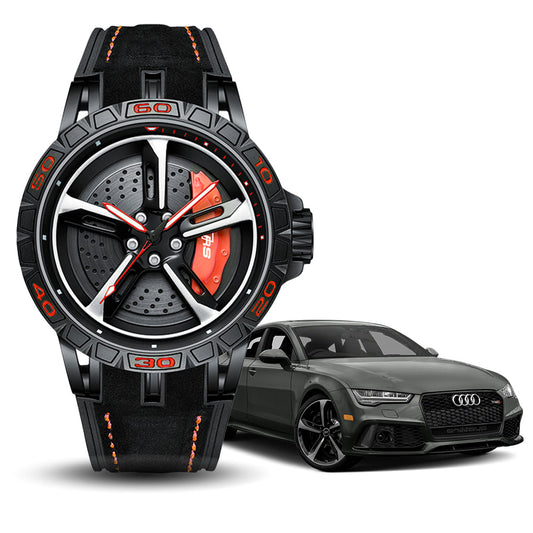 RS Gyro Black Dubies Case Red Caliber