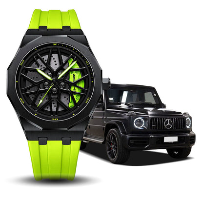 Petronas AMG G55 Gyro Green Caliber/Green Rubber Strap