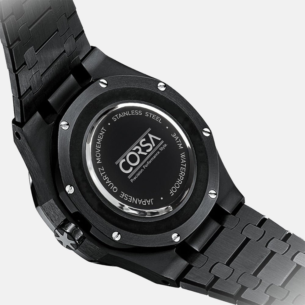 Petronas AMG G55 Gyro Red Caliber/Brushed Steel Strap