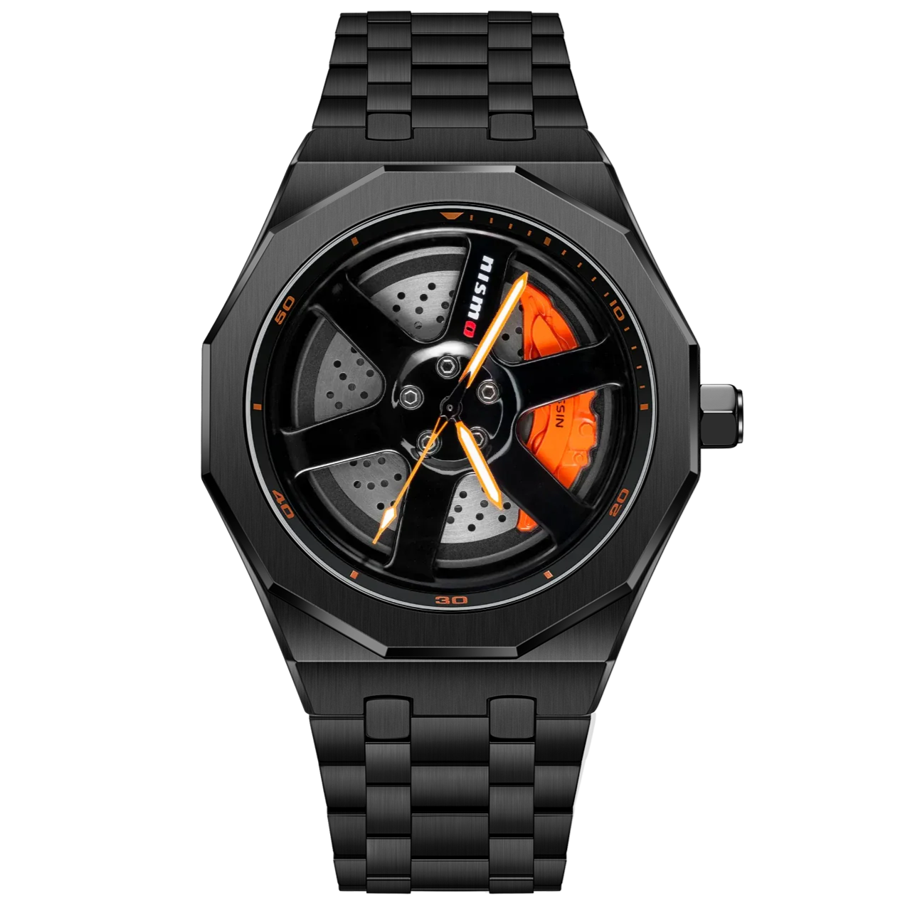 Nismo GTR Gyro Brushed Steel Strap