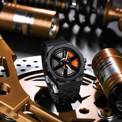 Nismo GTR Gyro Brushed Steel Strap