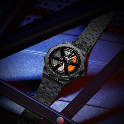 Nismo GTR Gyro Brushed Steel Strap