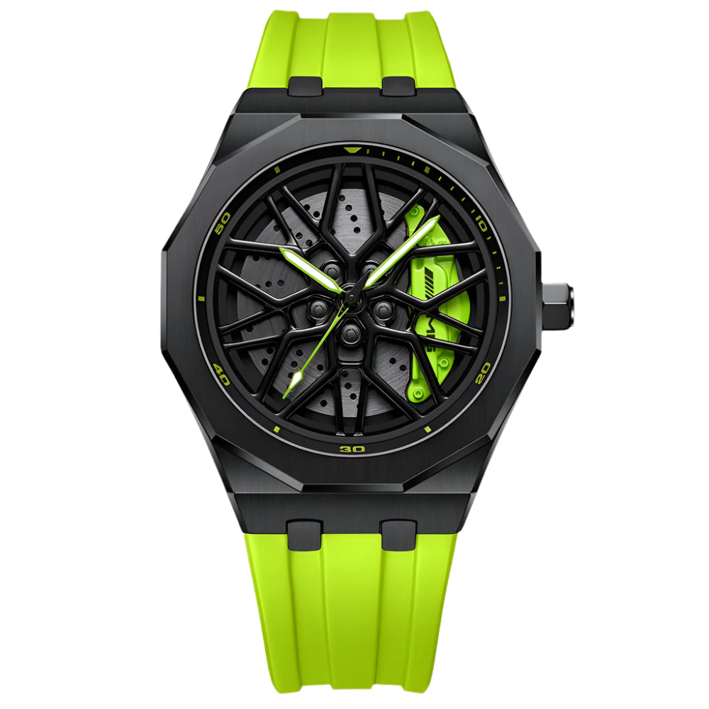 Petronas AMG G55 Gyro Green Caliber/Green Rubber Strap