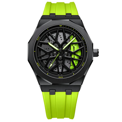 Petronas AMG G55 Gyro Green Caliber/Green Rubber Strap