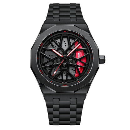 Petronas AMG G55 Gyro Red Caliber/Brushed Steel Strap