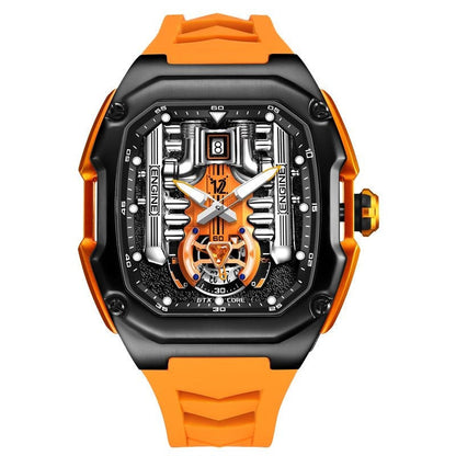 V12 Phantom Orange Engine