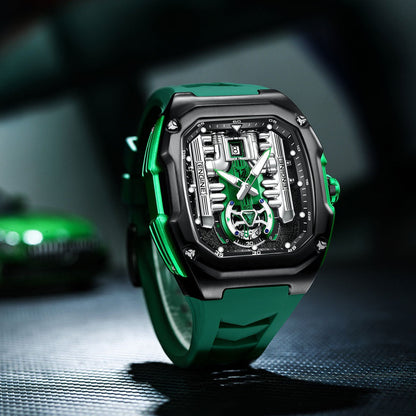 V12 Phantom Orange Engine